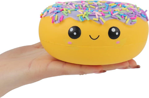 Image of Anboor Donut Squishies Slow Rising Squishy Toy for Kids Soft Doughnuts Scented Stress Relief Realistic Cute Squeeze Squish Toy