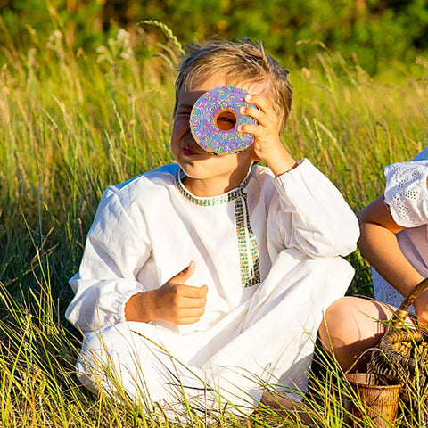 Image of Anboor Donut Squishies Slow Rising Squishy Toy for Kids Soft Doughnuts Scented Stress Relief Realistic Cute Squeeze Squish Toy