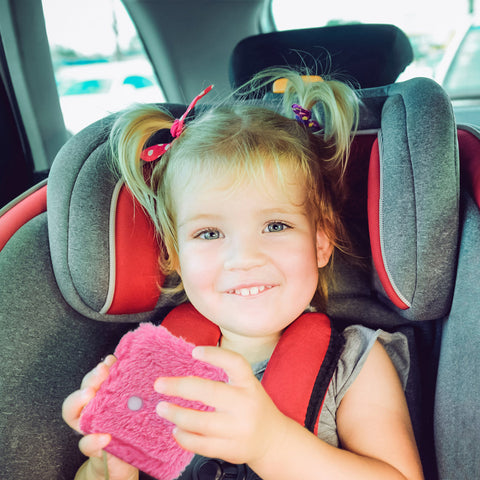 Image of 3.9" Dice Plushies Retro 2 pcs Square Mirror Fuzzy Plush Dice with Dots Car Interior Hanging Ornament Decoration(Pink)