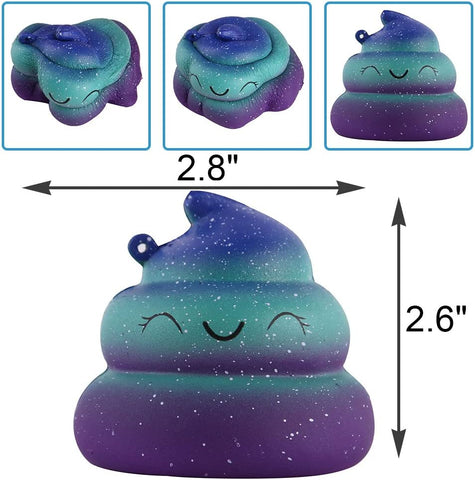 Image of Anboor Squishy Poo Toy,Soft Spoof Toy Squishies Kawaii Toy Party Favor,Squeeze Stress Ball for Classroom Prizes, Birthday Gift