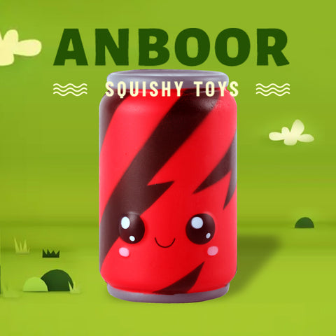 Image of Anboor 4.7 Inches Squishies Can Kawaii Soft Slow Rising Scented Simulation Food Squishies Stress Relief Kid Toys