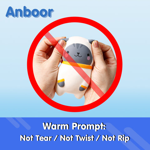 Image of Anboor 4.7" Squishies Cat Toy Slow Rising Kawaii Scented Squishies Toys Stress Relief Kids Toys Gifts