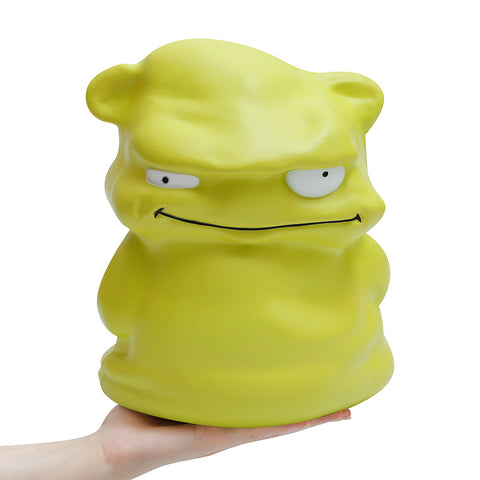Image of Anboor 9.8 Inches Jumbo Squishies Green Monster Kawaii Soft Slow Rising Scented Squishys Stress Relief Kids Toys
