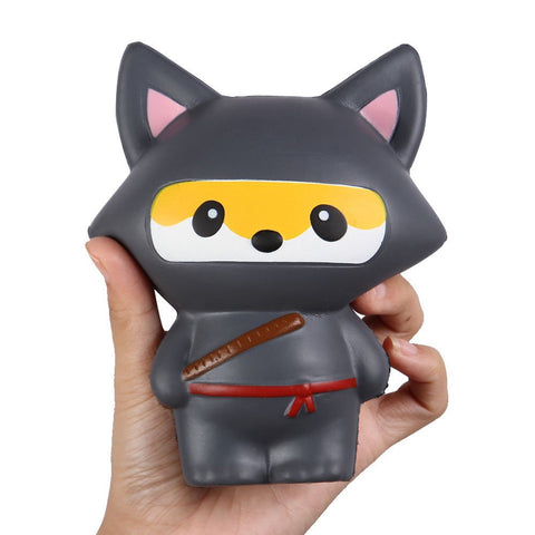 Image of Slow Rising Squishy Ninja Panda and Fox - Anboor