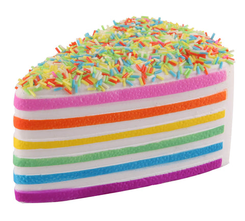 Image of Slow Rising Squishy Rainbow Cake - Anboor