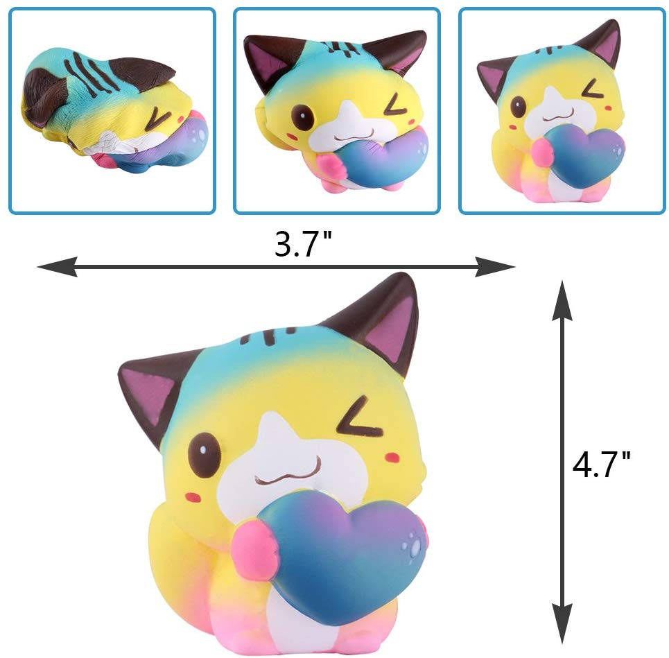Slow Rising Squishy 3 Pcs Squishies Dog Cat - Anboor
