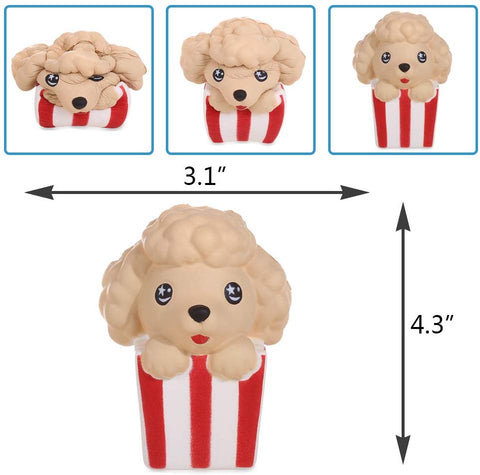 Image of Slow Rising Squishy 3 Pcs Squishies Dog Cat - Anboor