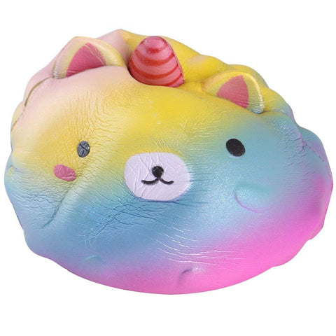 Image of Slow Rising Squishy Colorful Unicorn - Anboor