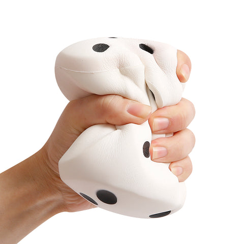 Image of Slow Rising Squishy Dice White - Anboor