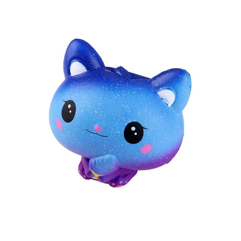 Image of Slow Rising Squishy Galaxy Ice Cream Cat - Anboor