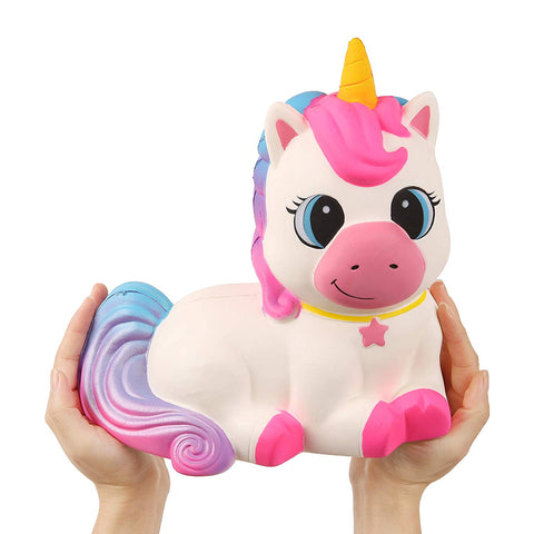 Image of Slow Rising Squishy Jumbo Giant Unicorn Horse - Anboor