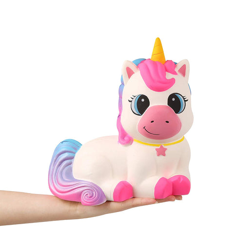 Image of Slow Rising Squishy Jumbo Giant Unicorn Horse - Anboor