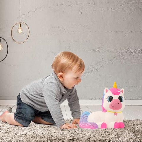 Image of Slow Rising Squishy Jumbo Giant Unicorn Horse - Anboor