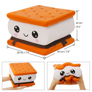 Anboor Jumbo Squishy Toy Smore Food-7.9