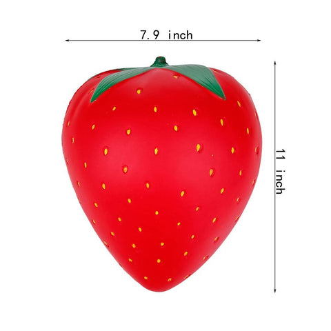 Image of Slow Rising Squishy Jumbo Spot Strawberry - Anboor