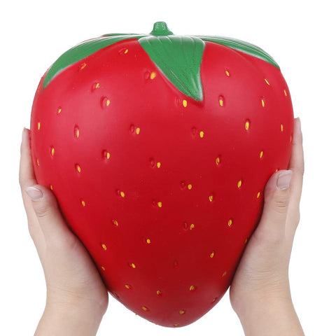 Image of Slow Rising Squishy Jumbo Spot Strawberry - Anboor