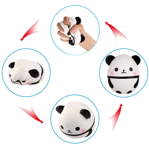 Image of Slow Rising Squishy Mini Panda Egg - Anboor