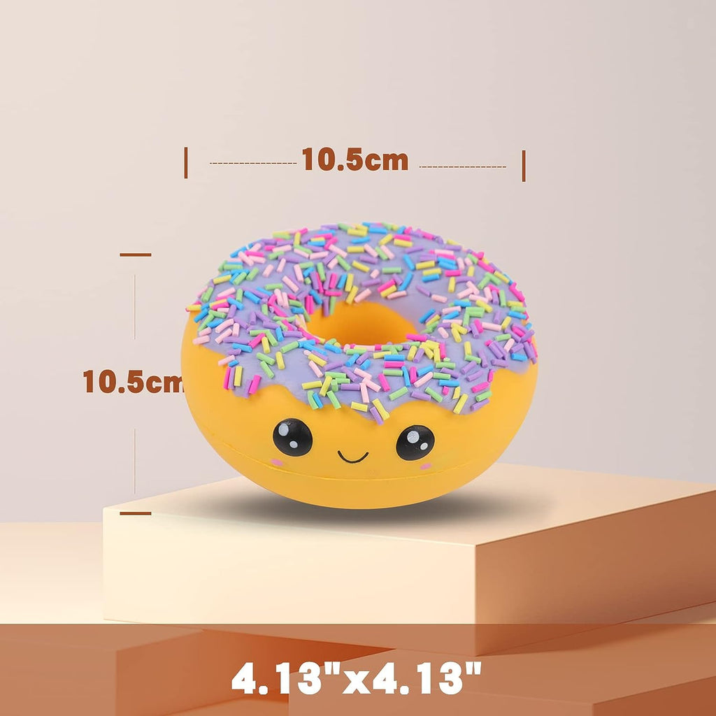 Anboor Donut Squishies Slow Rising Squishy Toy for Kids Soft Doughnuts Scented Stress Relief Realistic Cute Squeeze Squish Toy