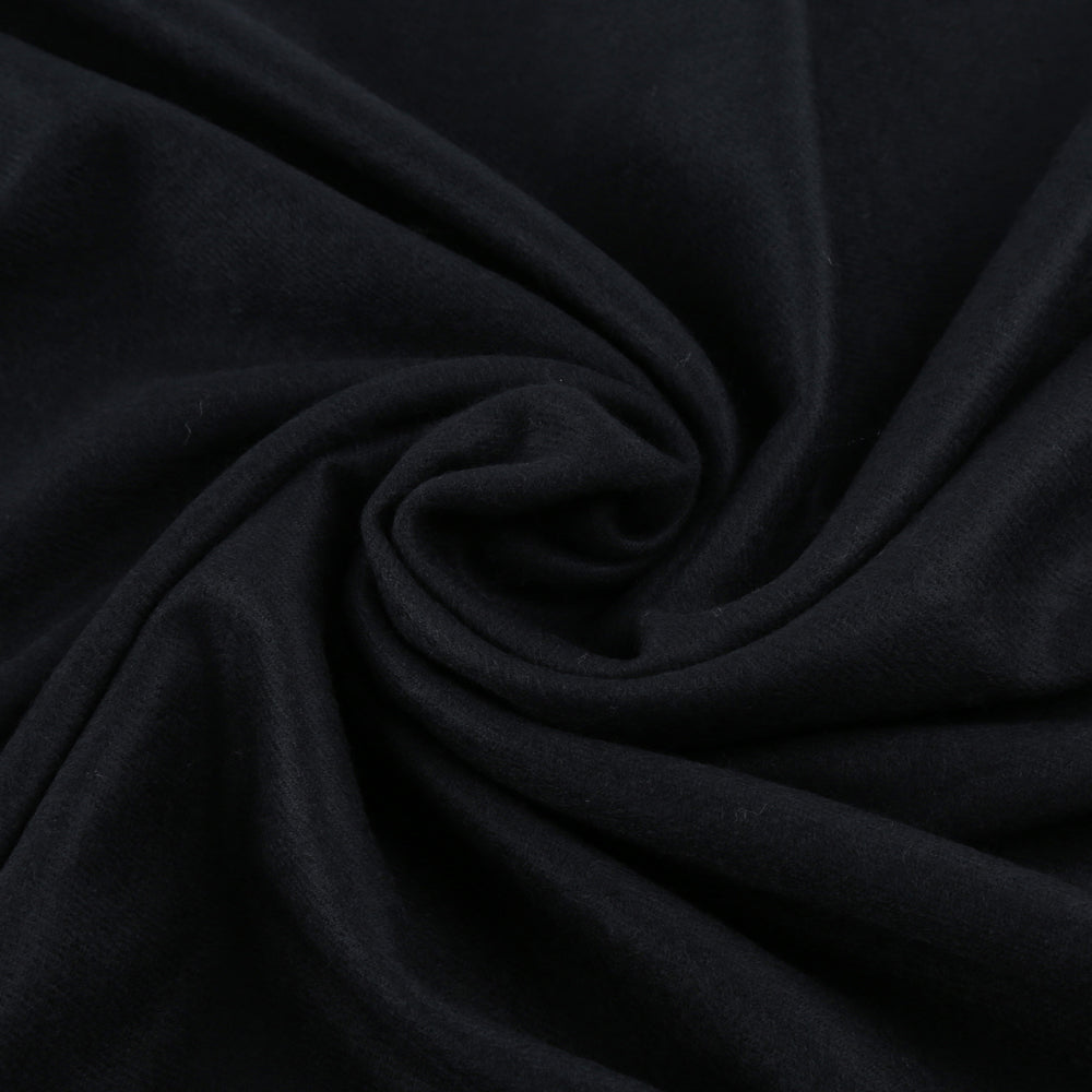 Cashmere Feel Blanket Scarf Super Soft Shawl Black - Anboor