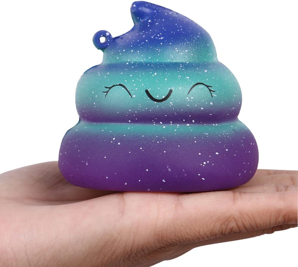 Anboor Squishy Poo Toy,Soft Spoof Toy Squishies Kawaii Toy Party Favor,Squeeze Stress Ball for Classroom Prizes, Birthday Gift
