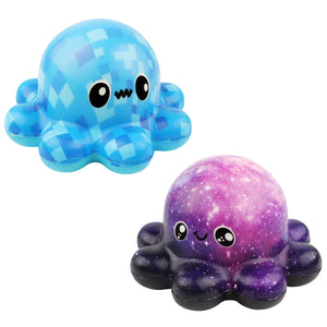 Anboor 2PACK Squishy 4.7 Inches Octopus Prime Slow Rising Scented Squishies Toys for Boys Girls Stress Reliever Classroom Prizes and Party Favors Easter Gift Easter Basket Stuffers