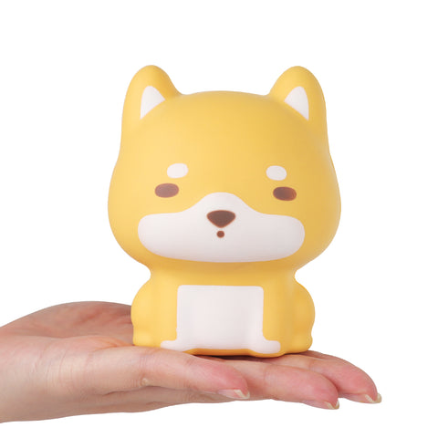Image of Anboor 4.2" Squishies Toy Dog Kawaii Soft Squishy Animals Toy Slow Rised Squeeze Puppy Dog Squish Stress Relief for Kid Adult Toys