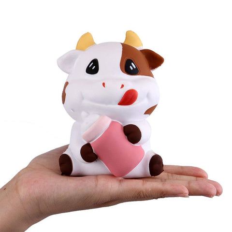 Slow Rising Squishy Bottle cow - Anboor