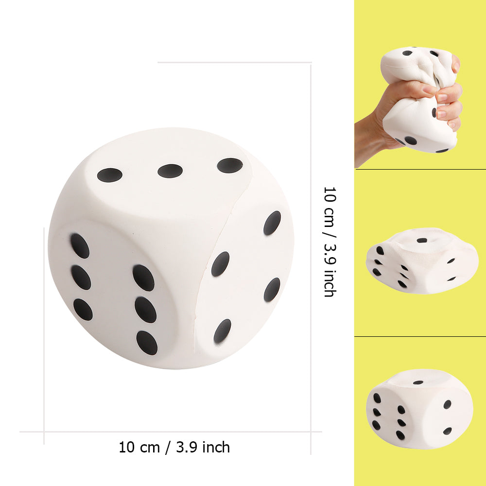 Slow Rising Squishy Dice White - Anboor