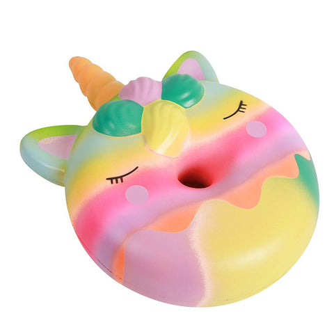 Image of Slow Rising Squishy Jumbo Unicorn Donut - Anboor