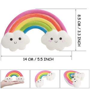Anboor Squishies Rainbow Bridge Slow Rising Kawaii Scented Soft Squishies Toys