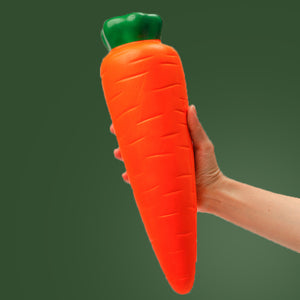 Anboor Squishies Huge Carrot Squeeze Toys Jumbo Slow Rising Simulation Food Fruit Toys Kawaii Soft Scented Giant Squishies Stress Relief Kid Toys Gift Collection