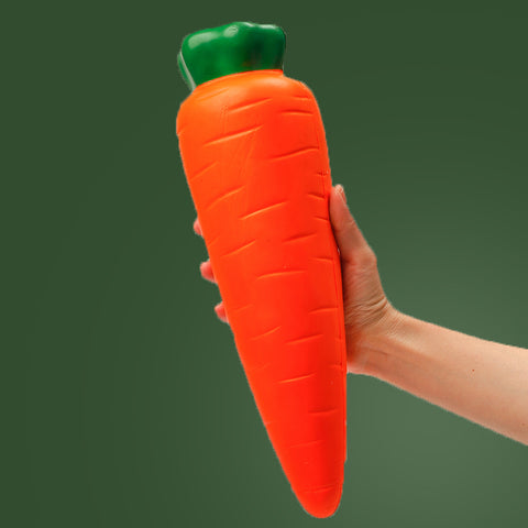 Image of Anboor Squishies Huge Carrot Squeeze Toys Jumbo Slow Rising Simulation Food Fruit Toys Kawaii Soft Scented Giant Squishies Stress Relief Kid Toys Gift Collection
